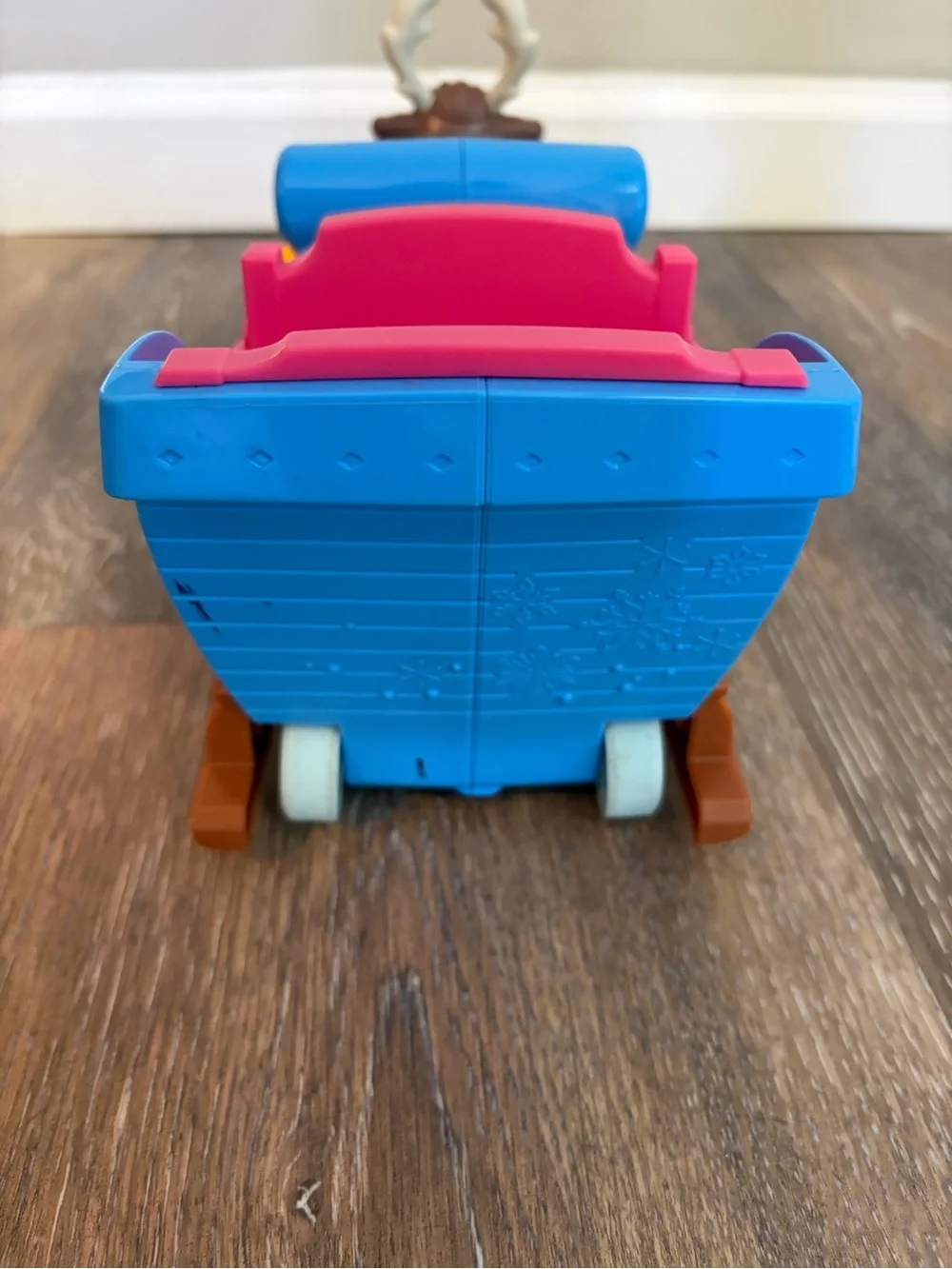 Fisher Price Little People Kristoff’s sleigh as is. Works. Please read